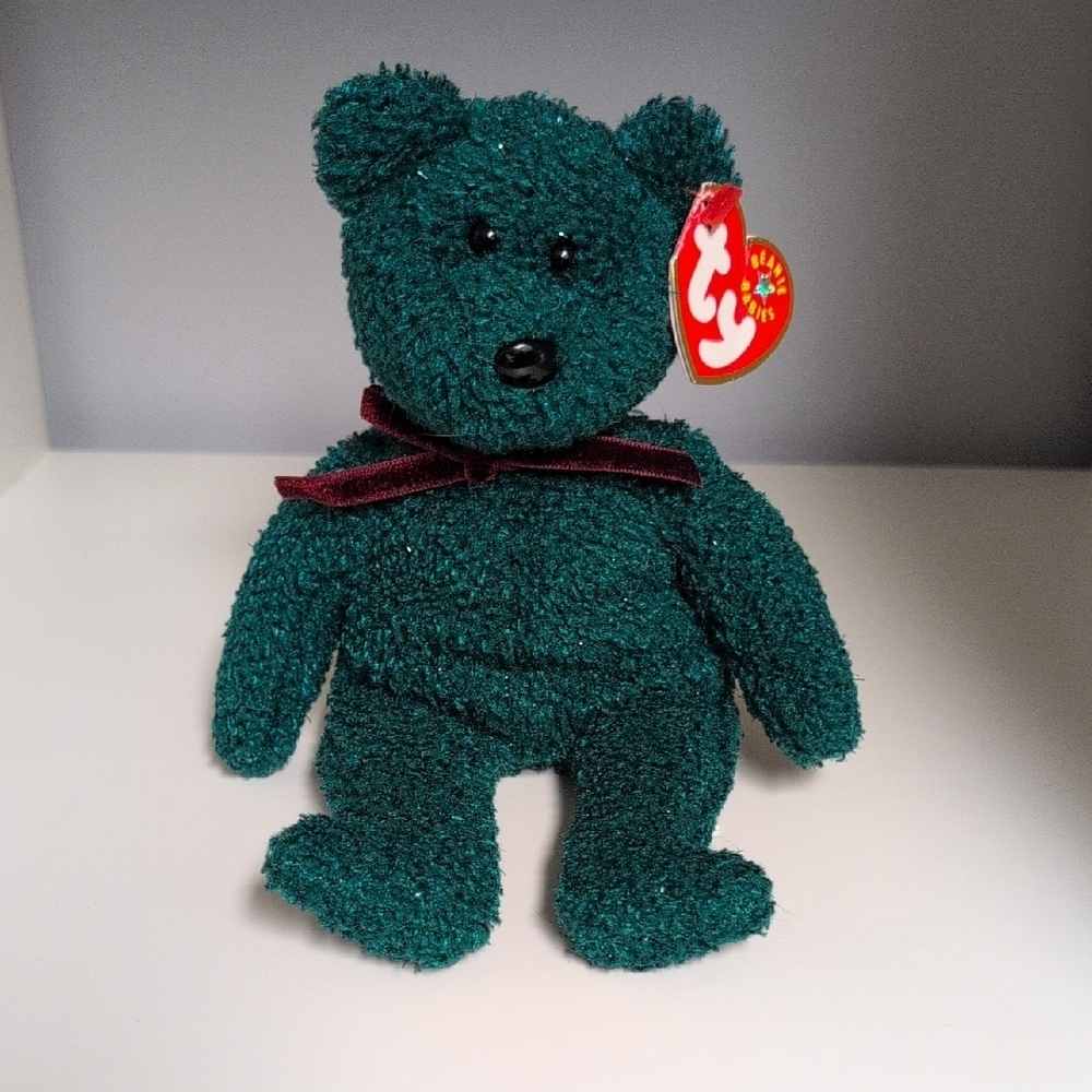 🩵3/$20🩵 Ty Beanie Baby 2001 Holiday Bear